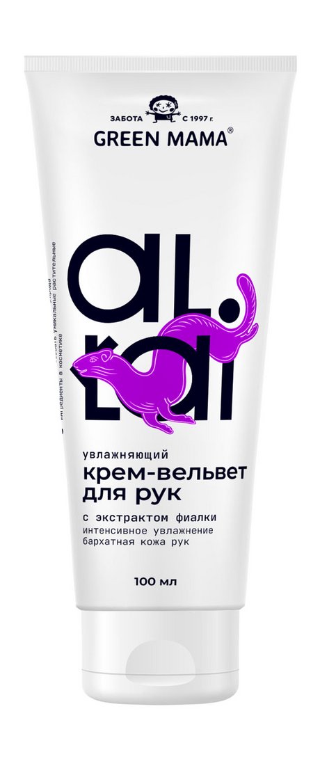 Green Mama Altai Крем-вельвет для рук
