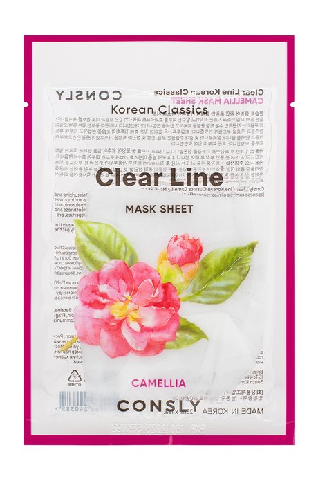 Consly Korean Classics Clear Line Camellia Mask Sheet
