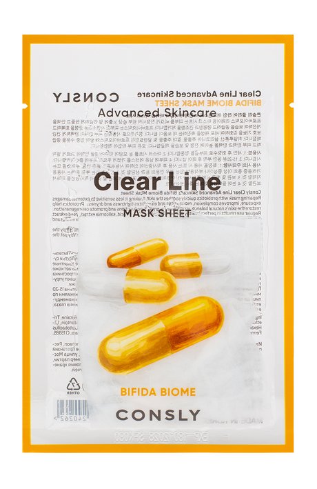 Consly Advanced Skincare Clear Line Bifida Biome Mask Sheet