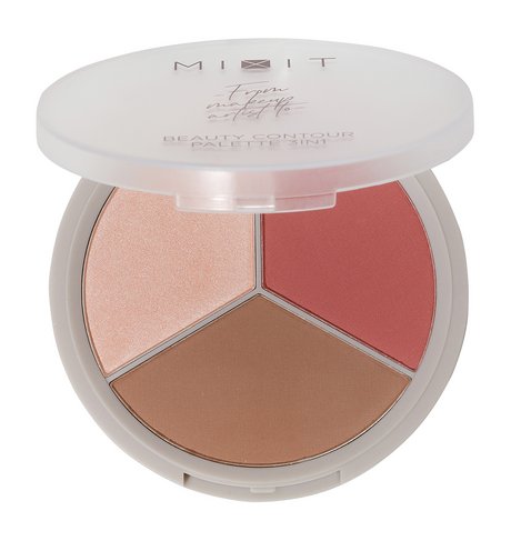 Mixit Make Up Beauty Contour Palette 3-in-1