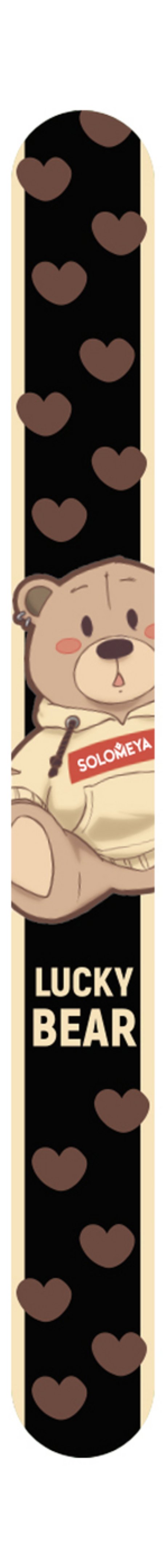 Solomeya Lucky Bear 180/220 Пилка для ногтей