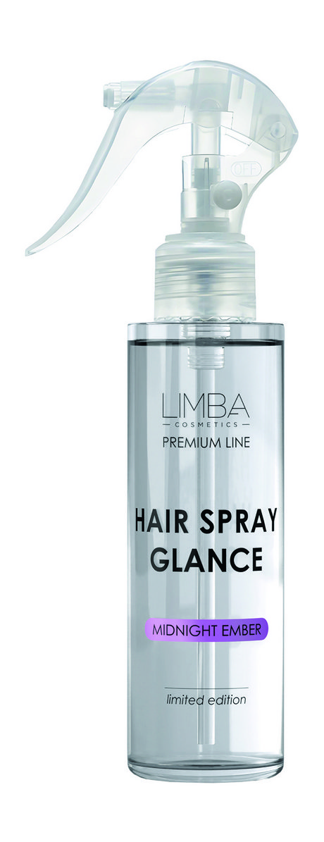 Limba Cosmetics Premium Line Hair Spray Glance Midnight Ember Limited Edition