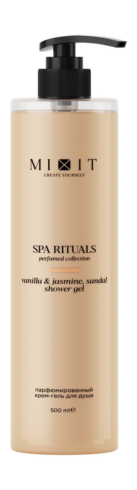 Mixit Spa Rituals Vanilla & Jasmine, Sandal Shower Gel