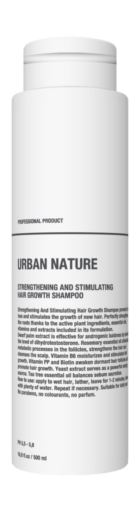 Urban Nature Strengthening and Stimulating Hair Growth Shampoo