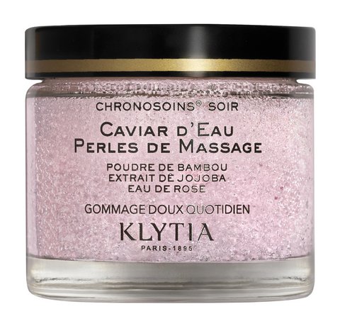 Klytia Chronosoins Soir Caviar d'Eau Perles de Massage Gommage Doux Quotidien
