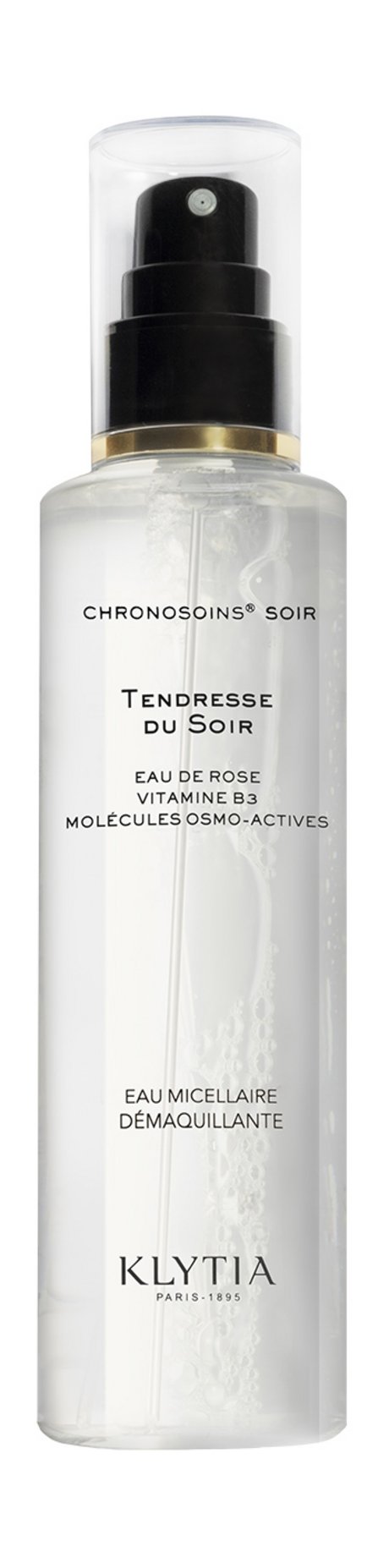 Klytia Chronosoins Soir Tenresse du Soir Eau Micellaire Demaquillante
