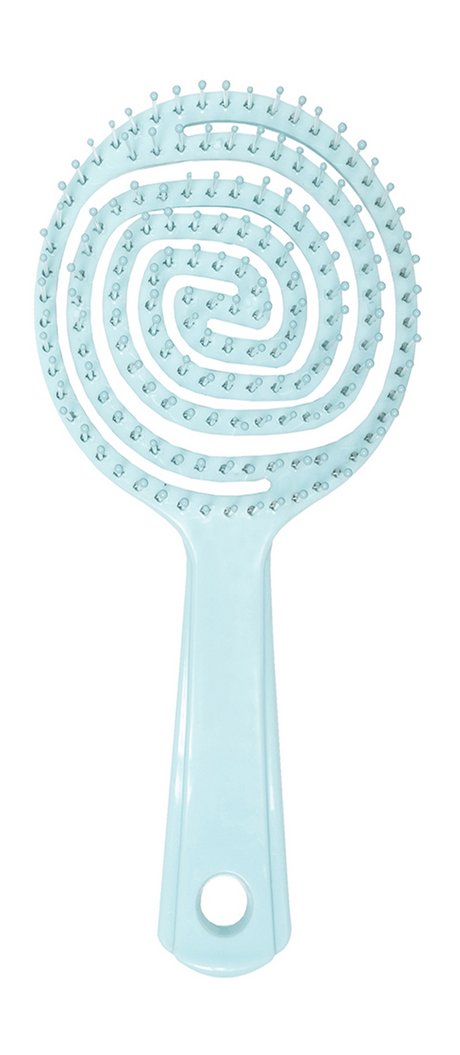 Solomeya Lollipop Shaped Mini Detangling Hair Brush Tiffany