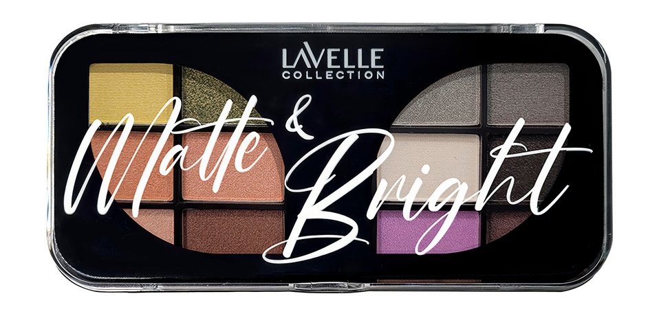 Lavelle Collection Matte & Bright 12 Eyeshadow Palette: 01