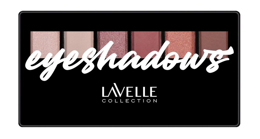 Lavelle Collection Eyeshadows Palette: Сливово-розовый