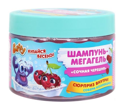 Baffy Шампунь-мегагель Сочная черешня