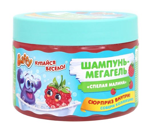 Baffy Шампунь-мегагель Спелая малина