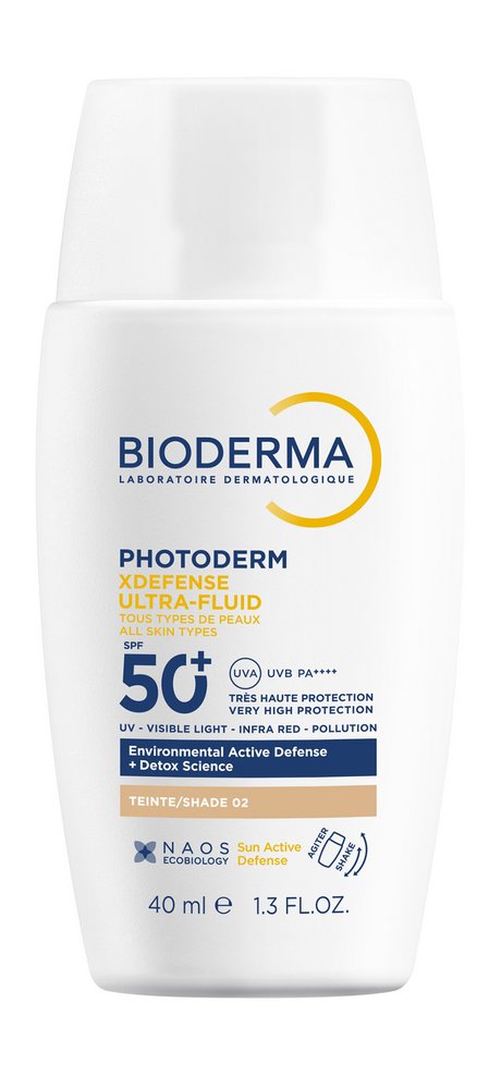 Bioderma Photoderm Xdefense Ultra-Fluid SPF 50+ PA++++ — цена и наличие Bioderma Photoderm Xdefense Ultra-Fluid SPF 50+ PA++++