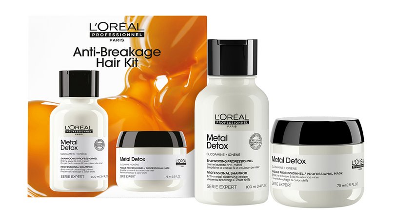 L'Oreal Professionnel Serie Expert Metal Detox Anti-Breakage Mini Hair Kit