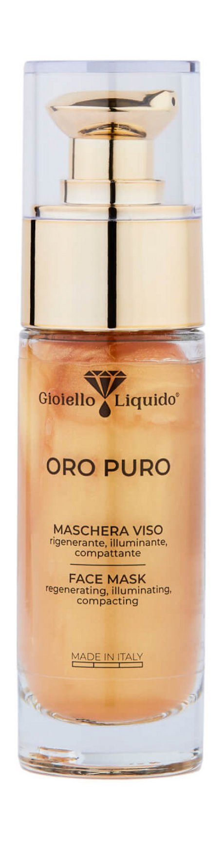 Gioiello Liquido Oro Puro Face Mask