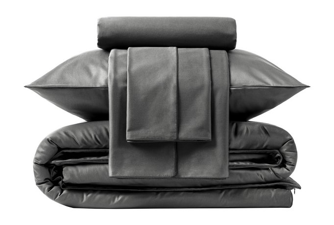 Soft Silver Diamond Серый Космос Комплект постельного белья