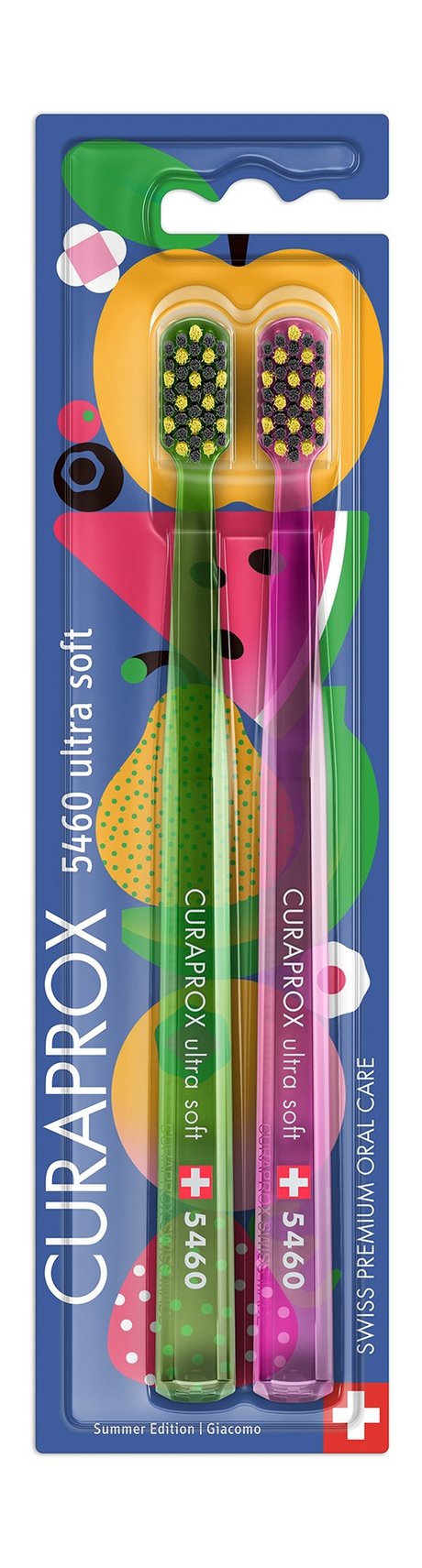 Curaprox Toothbrush 5460 Ultra Soft Set Special Edition|Summer 2025