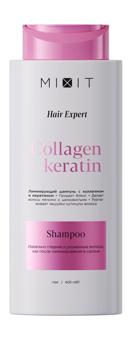 Mixit Hair Expert Collagen & Keratin Shampoo