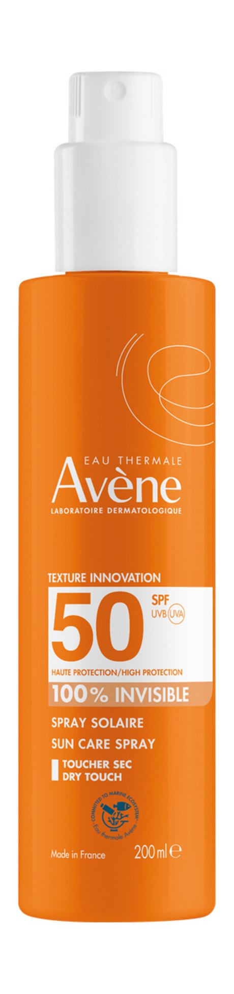 Avene Sun Care Spray 100% Invisible SPF 50+