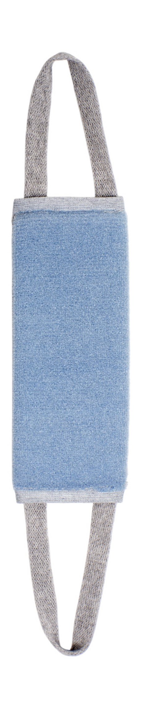 Vival Мочалка с ручками Двусторонняя 2-в-1 Голубая