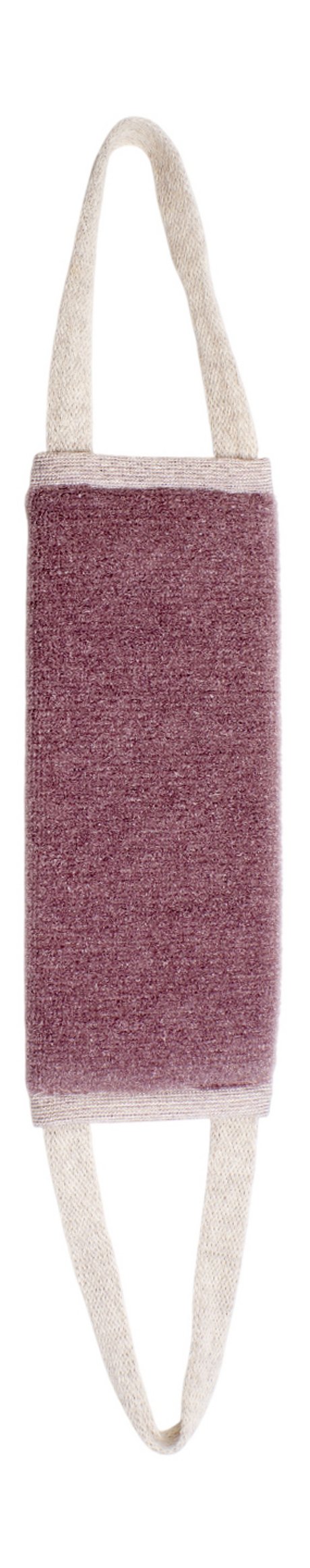 Vival Двусторонняя мочалка с ручками 2-в-1 Сиреневая