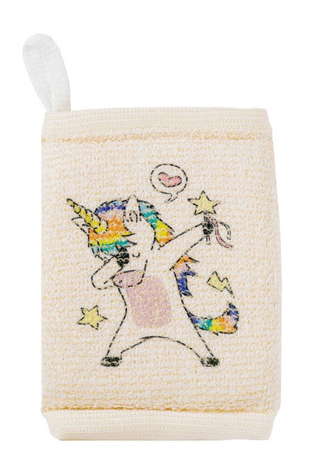 Vival Kids Детская мочалка-брикет Единорог