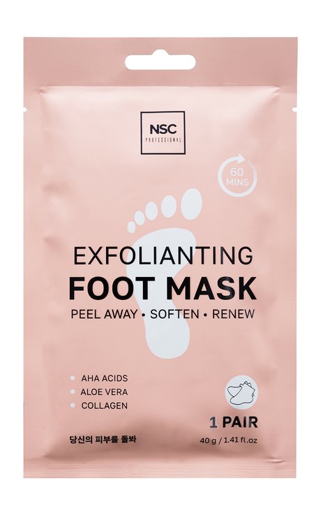 NSC Name Skin Care Exfoliating Foot Mask