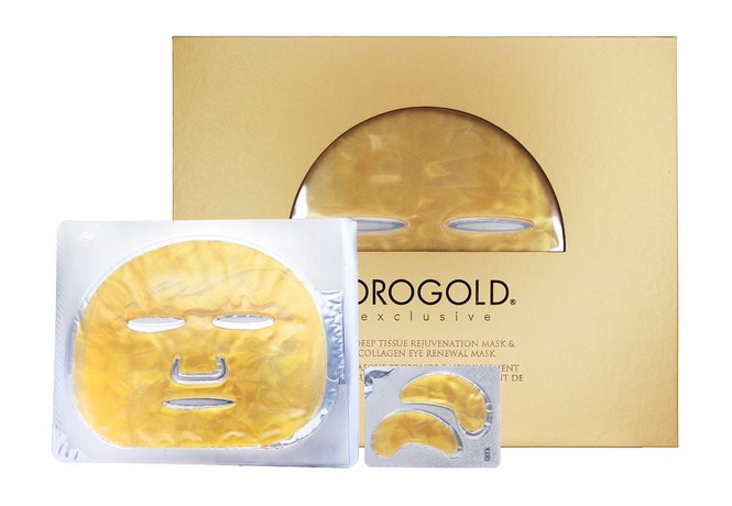 Orogold Exclusive 24K Deep Tissue Rejuvenation Mask & Collagen Eye Renewal Mask Set