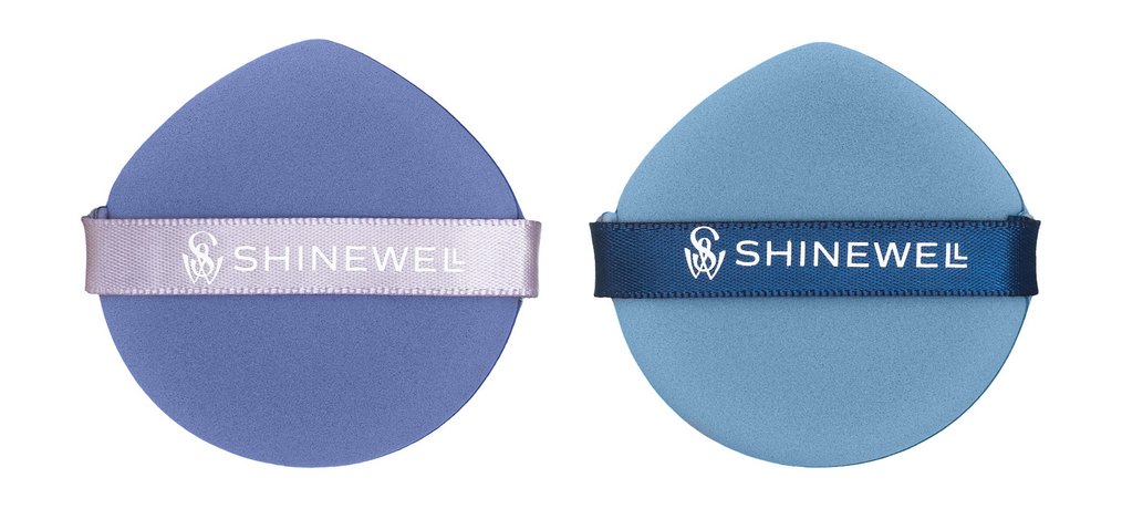 Shinewell Набор спонжей Сине-голубой