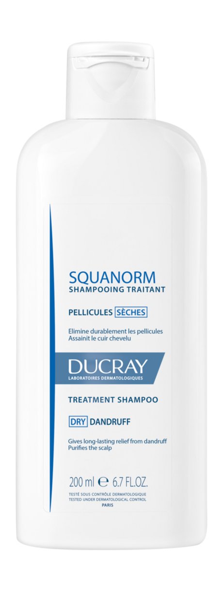 Ducray Kelual Squanorm Dry Loose Dandruff Moisturizing Shampoo