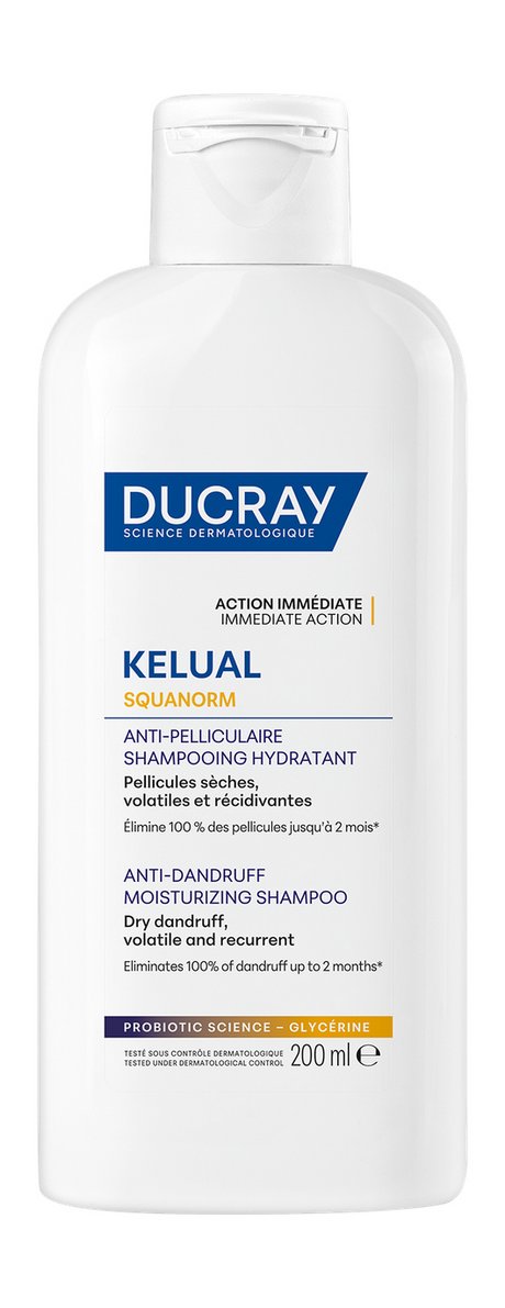 Ducray Kelual Squanorm Anti-Dandruff Moisturizing Shampoo