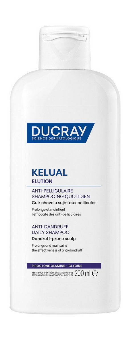 Ducray Elution Anti-Dandruff Daily Shampoo — цена и наличие Ducray Elution Anti-Dandruff Daily Shampoo
