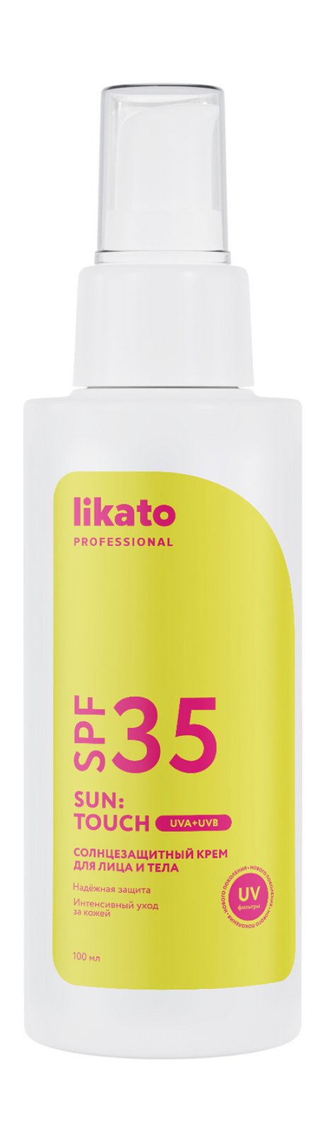 Likato Professional Sun: Touch Солнцезащитный крем SPF 35