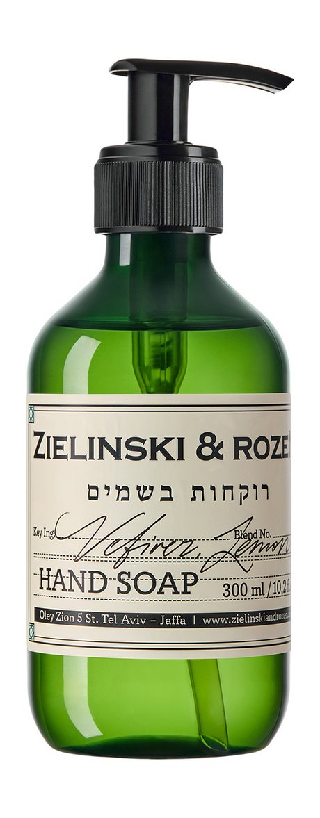 Zielinski & Rozen Vetiver, Lemon Hand Soap