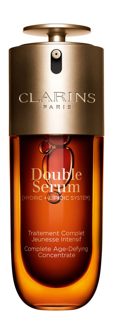 Clarins Double Serum Complete Age-Defying Concentrate — цена и наличие Clarins Double Serum Complete Age-Defying Concentrate