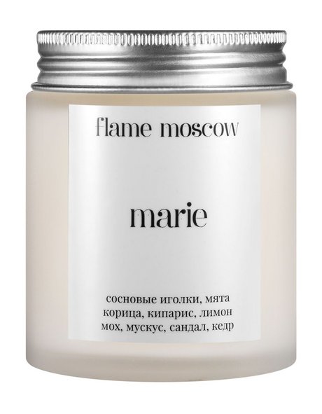 Flame Moscow Marie Candle Матовое стекло