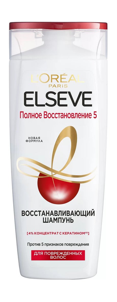 L'OREAL PARIS L’Oreal Elseve Полное восстановление 5 Восстанавливающий шампунь — цена и наличие L'OREAL PARIS L’Oreal Elseve Полное восстановление 5 Восстанавливающий шампунь