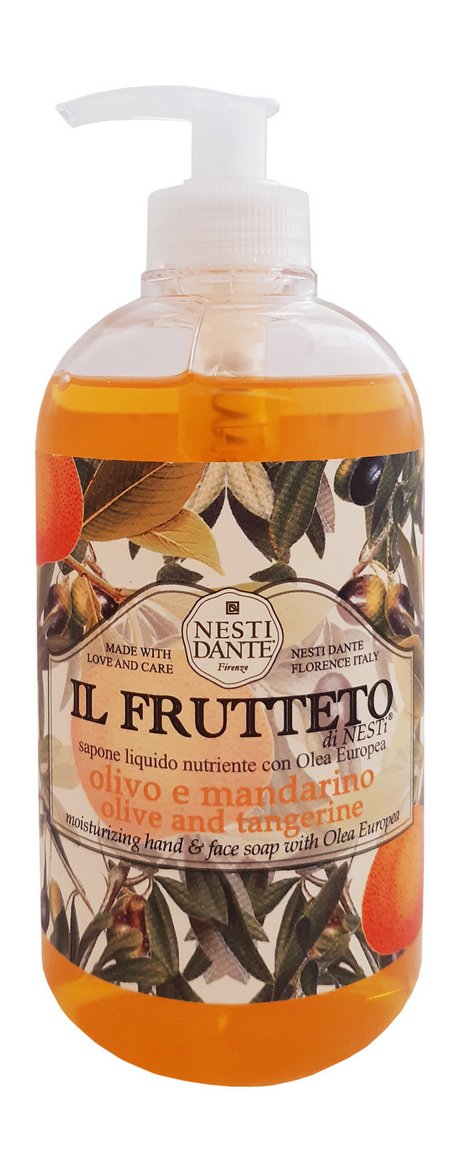 Nesti Dante Оливковое масло Мандарин Жидкое мыло