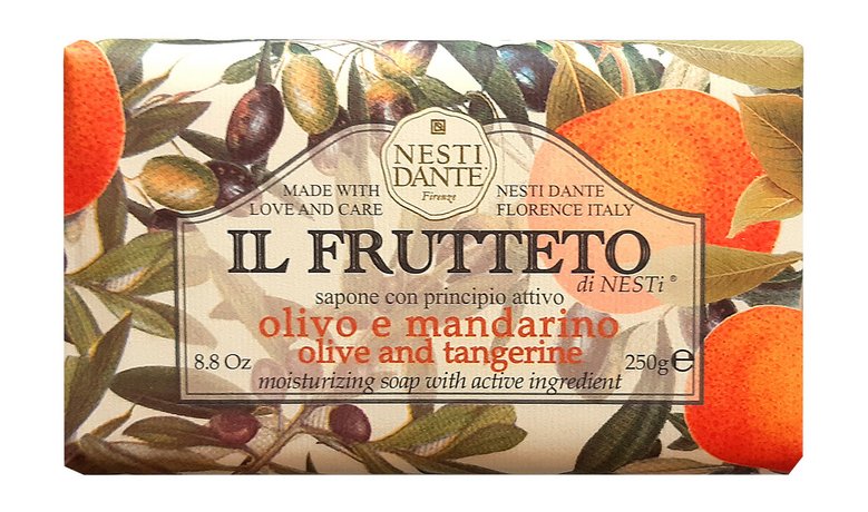 Nesti Dante IL Frutteto Pure Olive & Tangerine Moisturing and Nourishing Soap