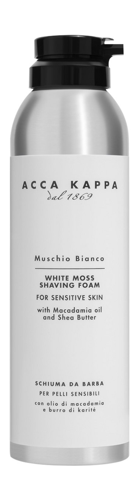 Acca Kappa Muschio Bianco White Moss Shaving Foam