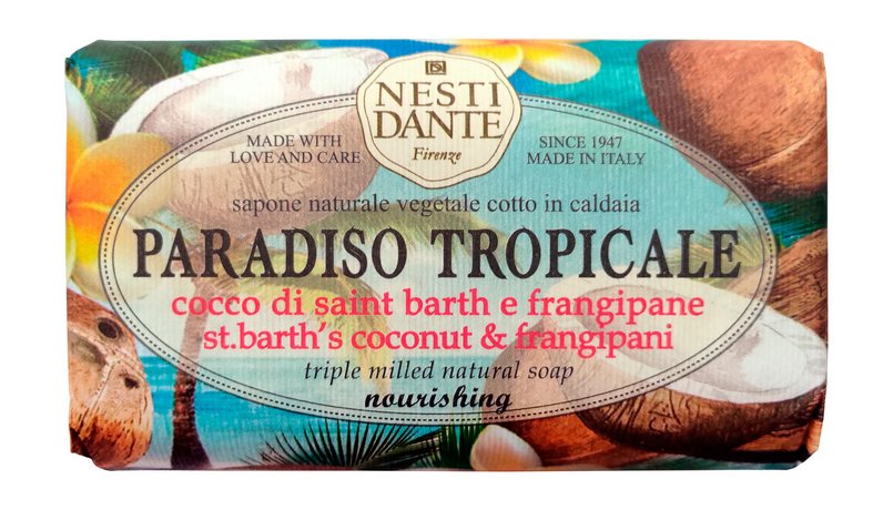 Nesti Dante Кокос и Франжипани Мыло