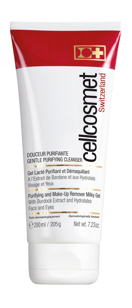 Cellcosmet & Cellmen Gentle Purifying Cleanser Purifying And Make-Up Remover Milky Gel