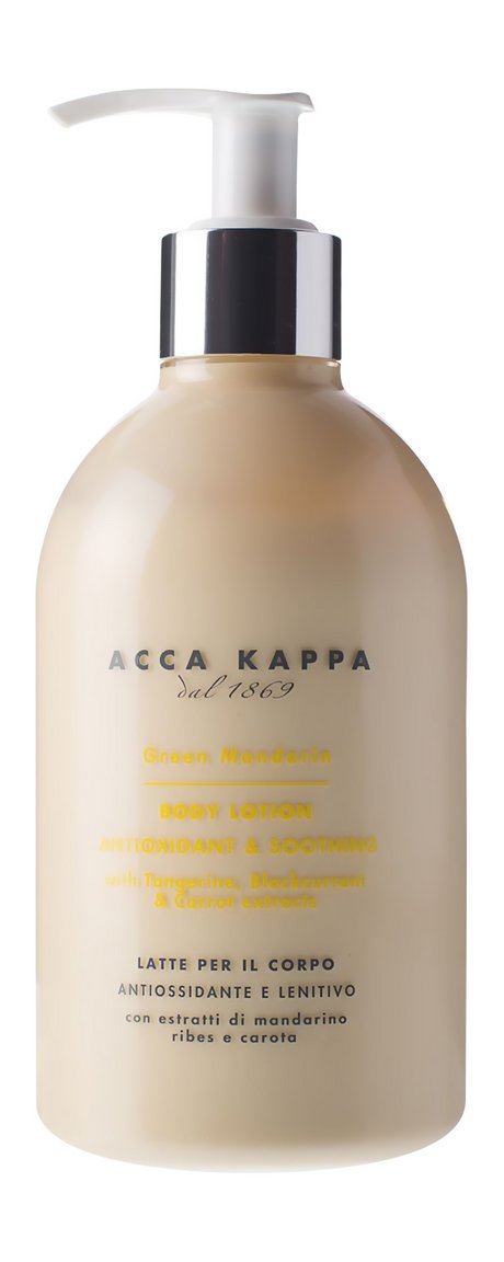 Acca Kappa Green Mandarin Antioxidant & Soothing Body Lotion
