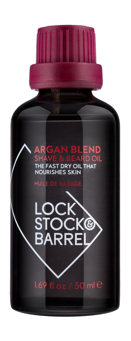 Lock Stock & Barrel Argan Blend Shave and Beard Oil