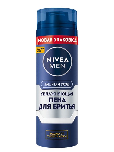 Nivea Men Защита и уход Увлажняющая пена для бритья