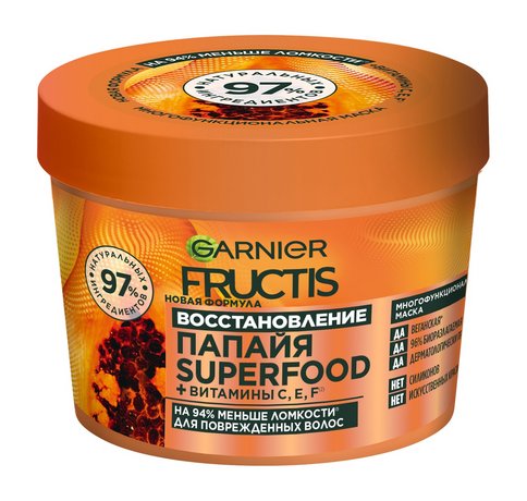 Garnier Fructis Superfood Папайя Восстановление