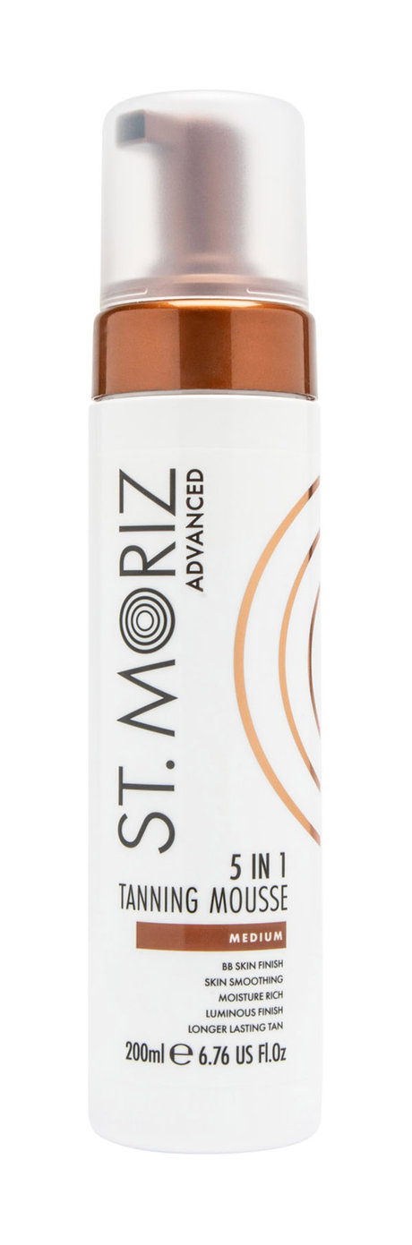 St. Moriz Advanced 5 In 1 Tanning Mousse Medium