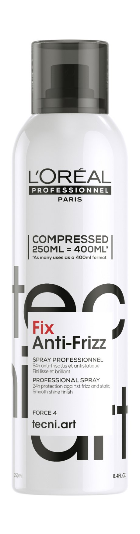 L'Oreal Professionnel Tecni.Art Fix Anti-Frizz Professional Spray Force 4