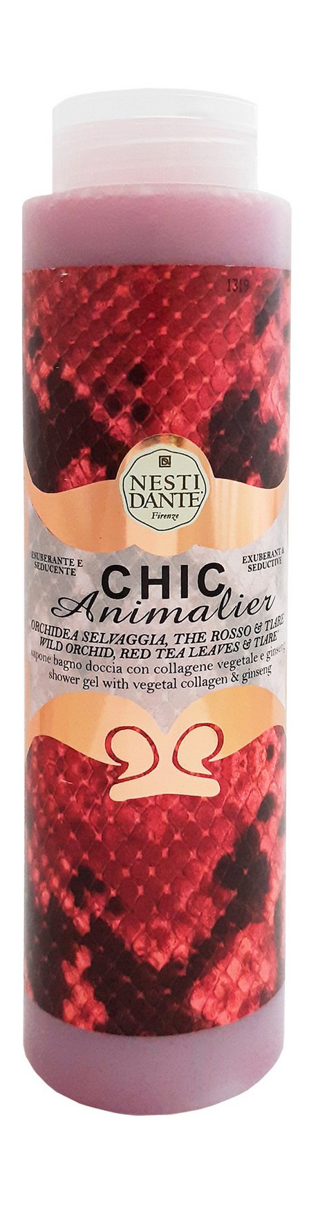 Nesti Dante Chic Animalier Red Shower Gel