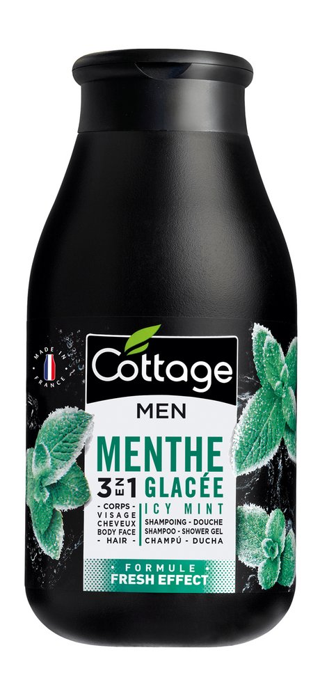 Cottage Men Shampoo-Shower Gel Icy Mint Fresh Effect