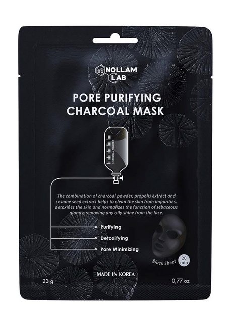 Nollam Lab Pore Purifying Charcoal Mask